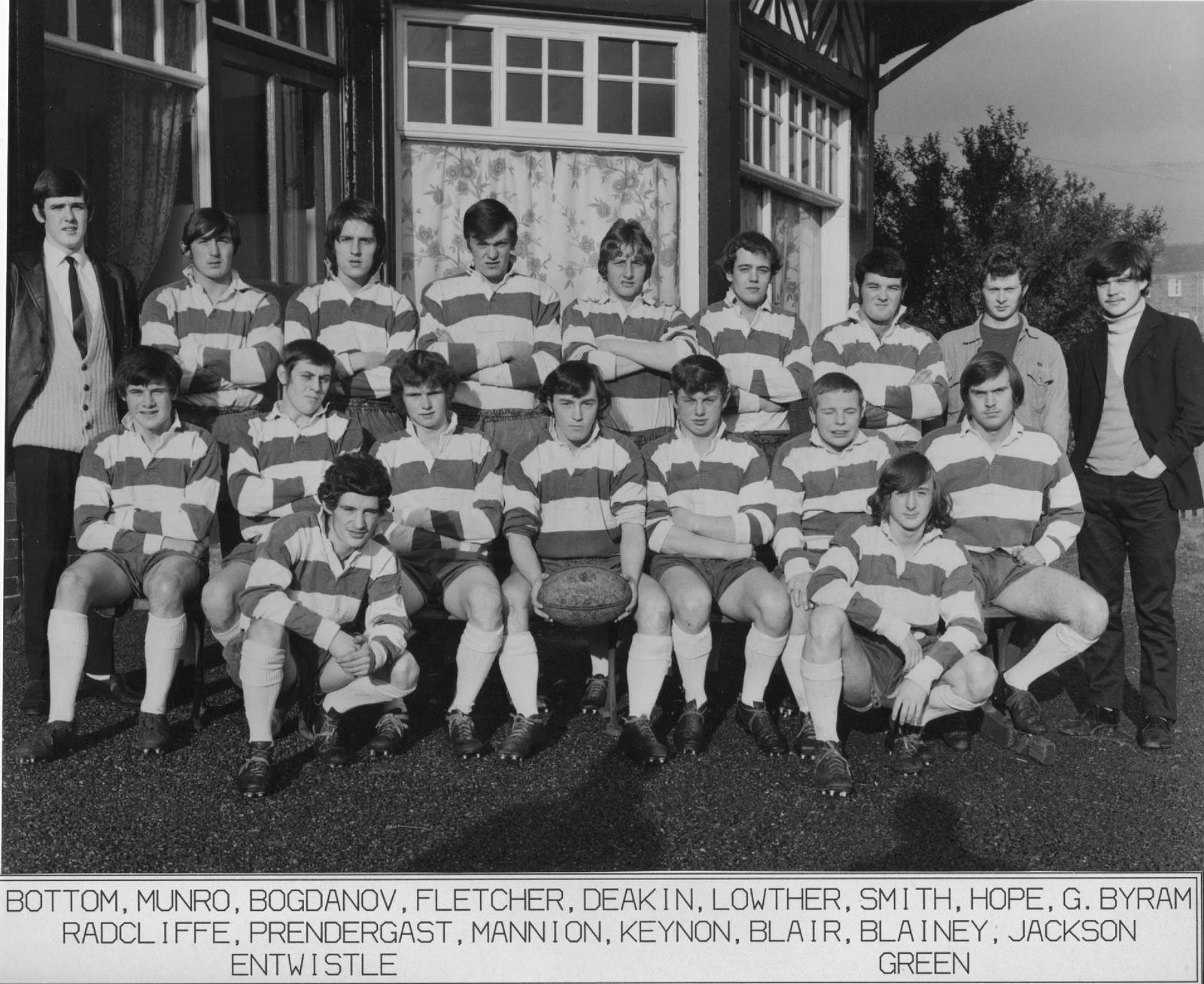 B Team Nov 1970