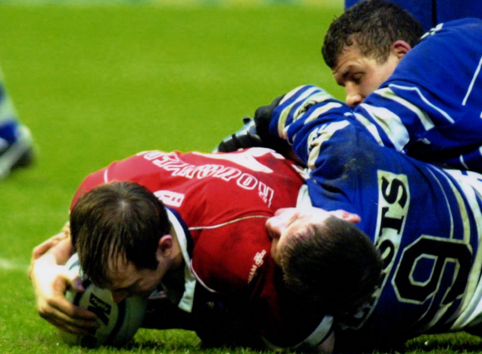 Neil Roden scores against East Hull - Jan 26th 2003.