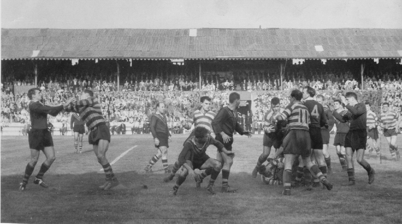 Fisticuffs! Oldham v Australia Oct 3rd 1959.