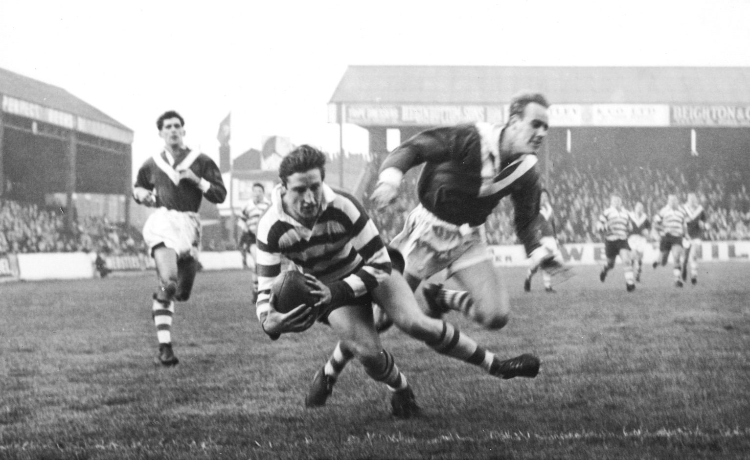 Donovan scores against Barrow - Nov 7th 1964