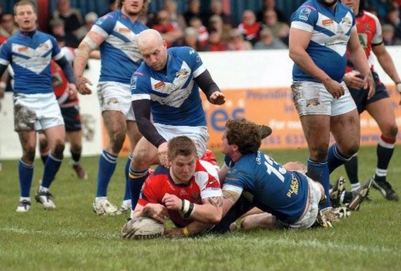 Jamie Dallimore scores against Barrow - April 16th 2012.