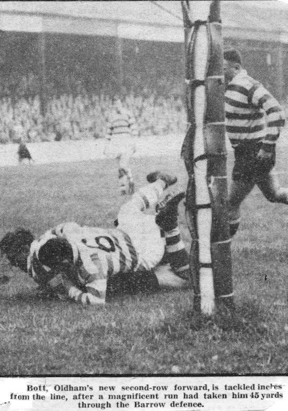 Oldham v Barrow, 21 August 1962