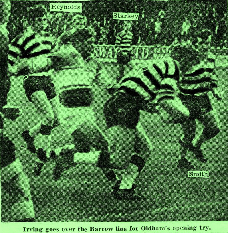 Oldham v Barrow, 21 August 1971