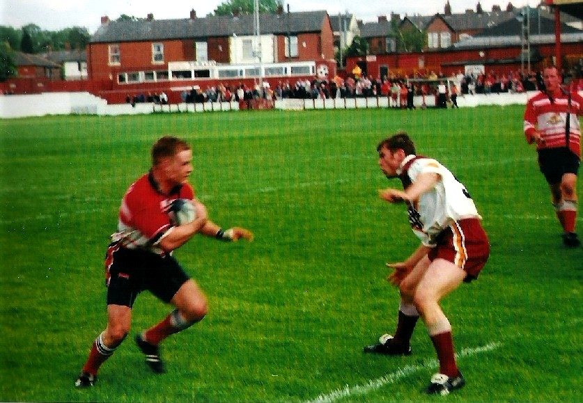 Joey Hayes on the attack - June 23rd 2002.
