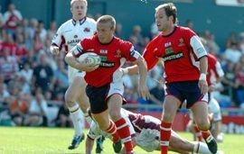 Marty Turner breaks clear to score v Batley - Aug 21st 2005.