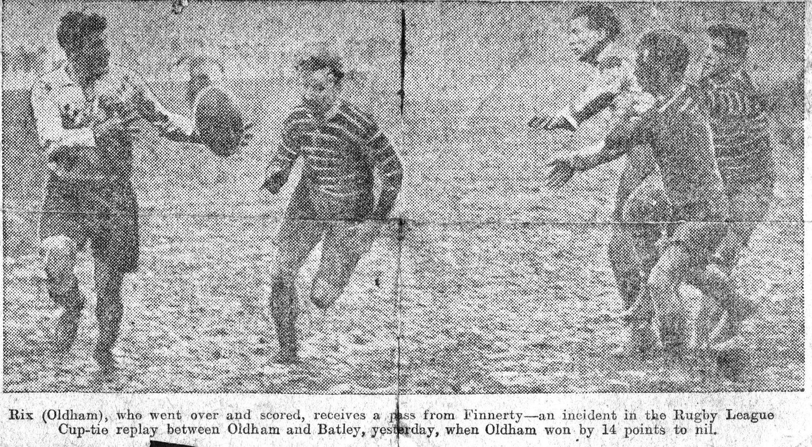 Oldham v Batley, 19 February 1923
