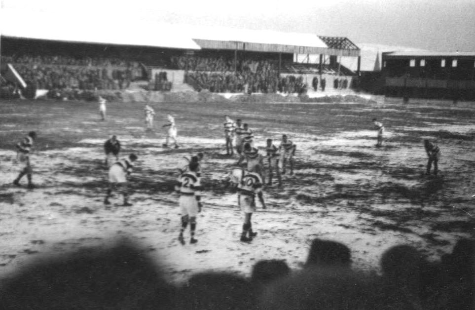 Oldham v Belle Vue cup-tie - Feb 22nd 1947.