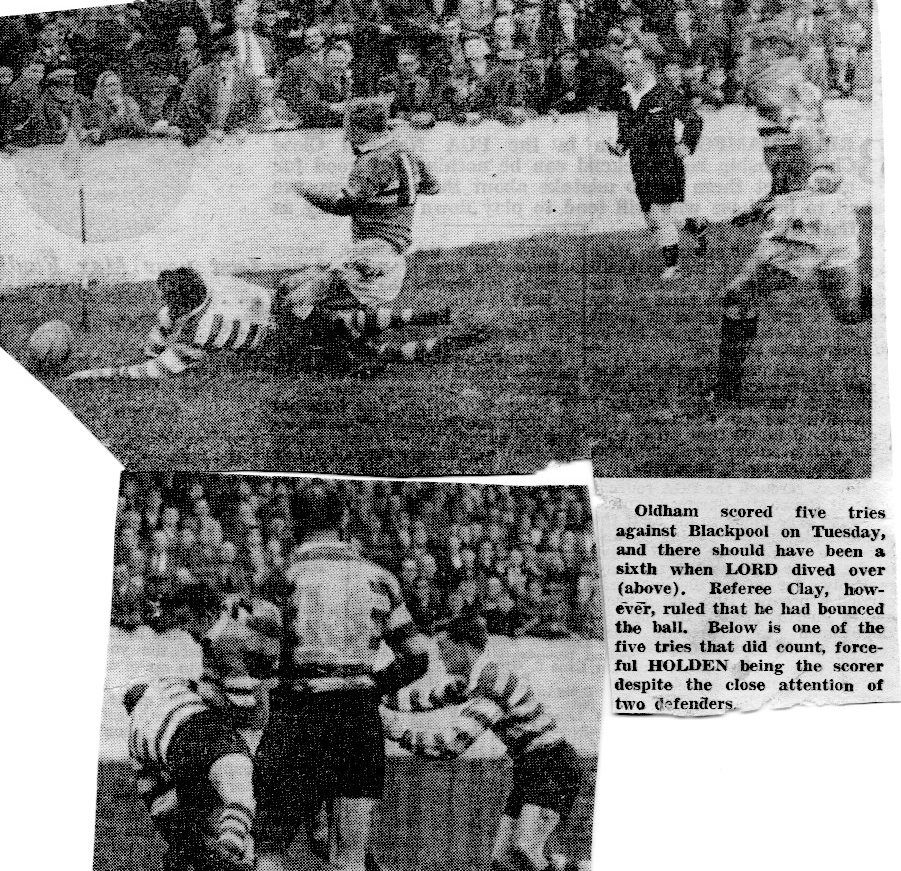 Oldham v Blackpool Borough, 11 April 1961