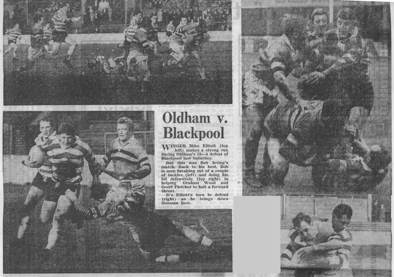 Oldham v Blackpool Borough, 28 October 1967
