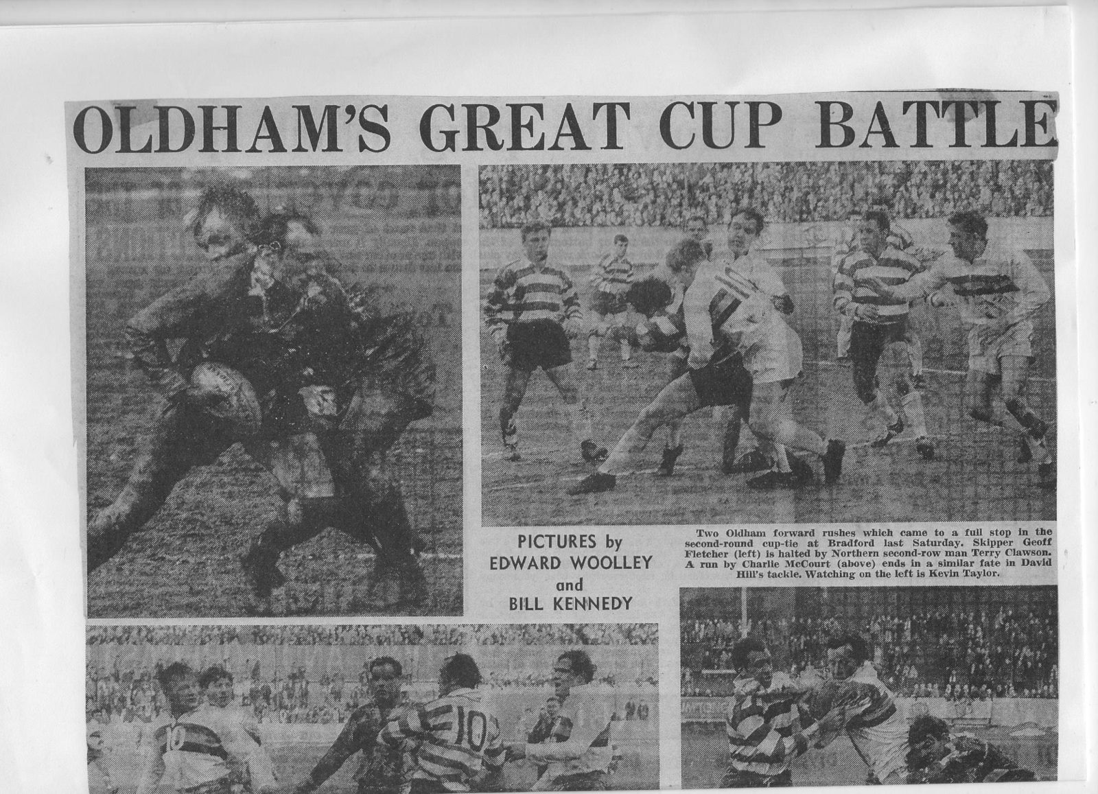 Bradford Northern v Oldham, 24 February 1968