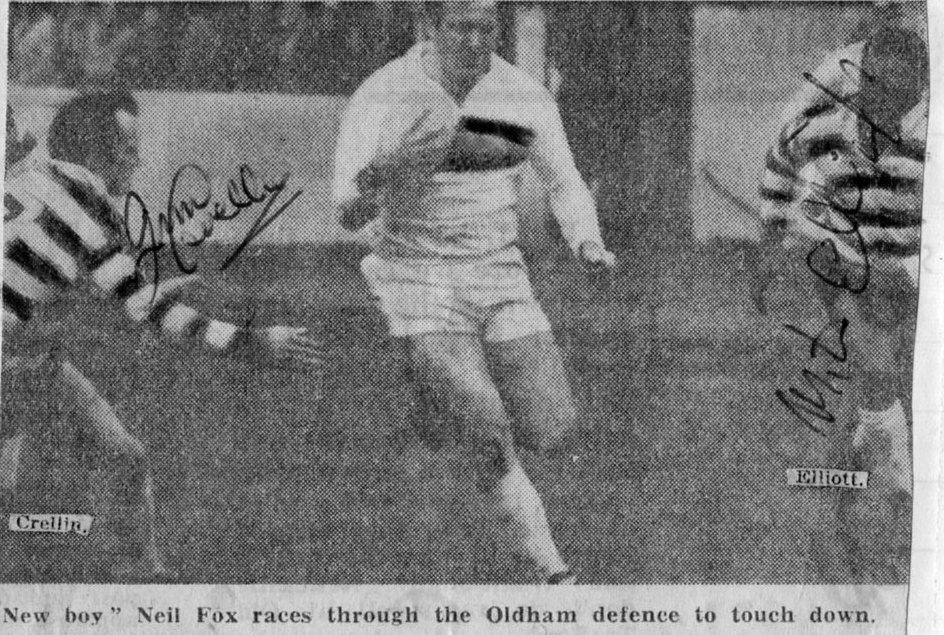 Bradford Northern v Oldham, 27 August 1969
