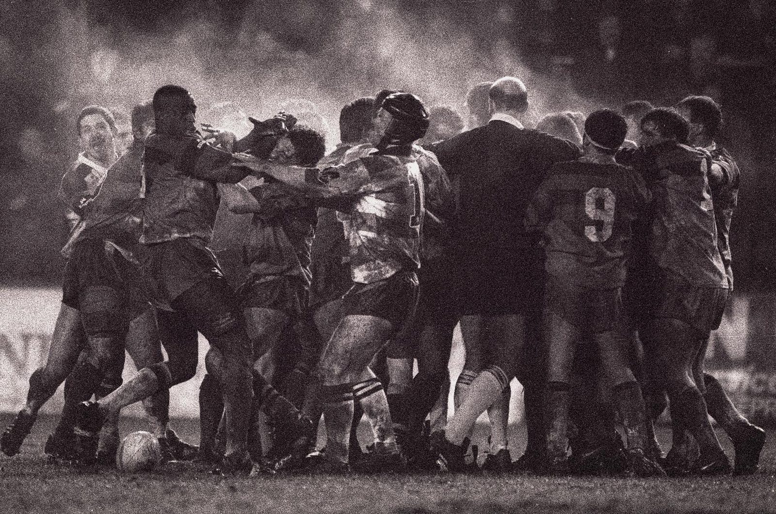 Tempers flare! Oldham v Bramley - Jan 6th 1993.