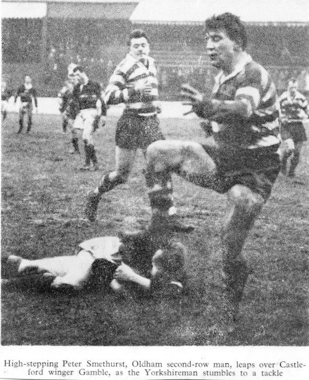 Oldham v Castleford, 15 December 1962