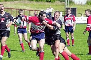 Lee Doran in action at Chorley - July 14th 2002.