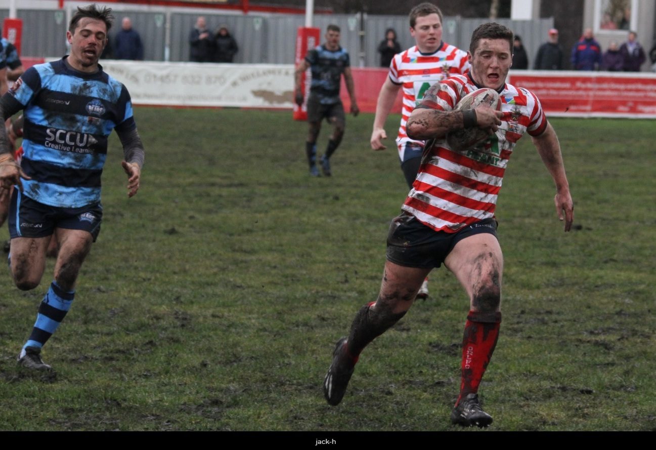 George Tyson breaks clear. Oldham v Coventry - March 1st 2015.