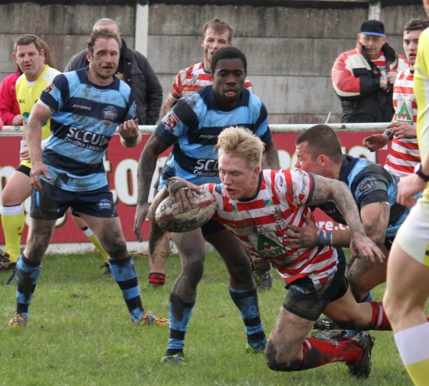 A try for George Tyson - March 8th 2015.