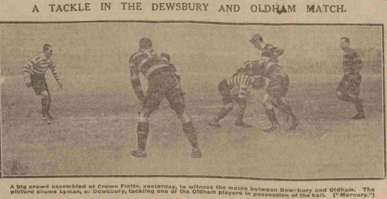 New Year's Day 1914 at Dewsbury.