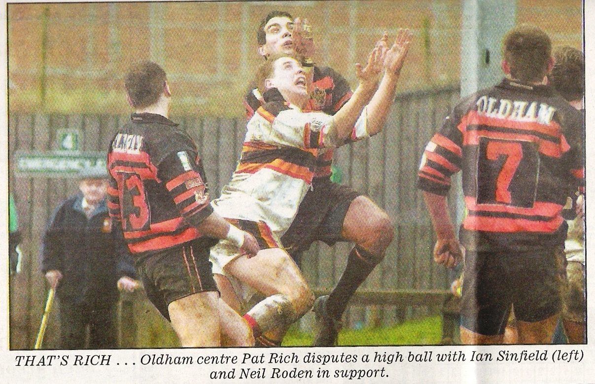 Dewsbury Rams v Oldham, 11 March 2001
