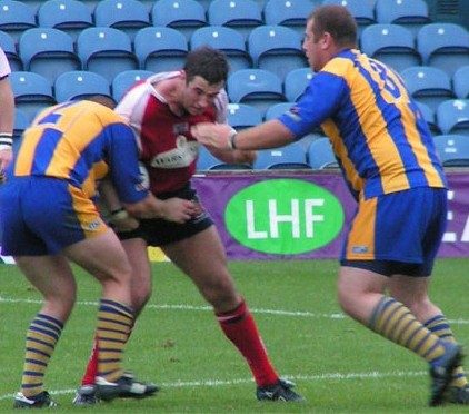 Handforth and Green tackle Lee Doran Sep 12th 2004.