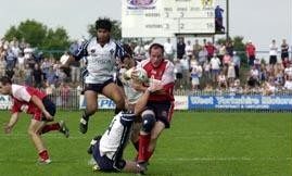 David Gibbons is stopped in his tracks - Sep 5th 2004.