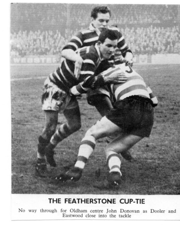 Oldham v Featherstone Rovers, 29 February 1964