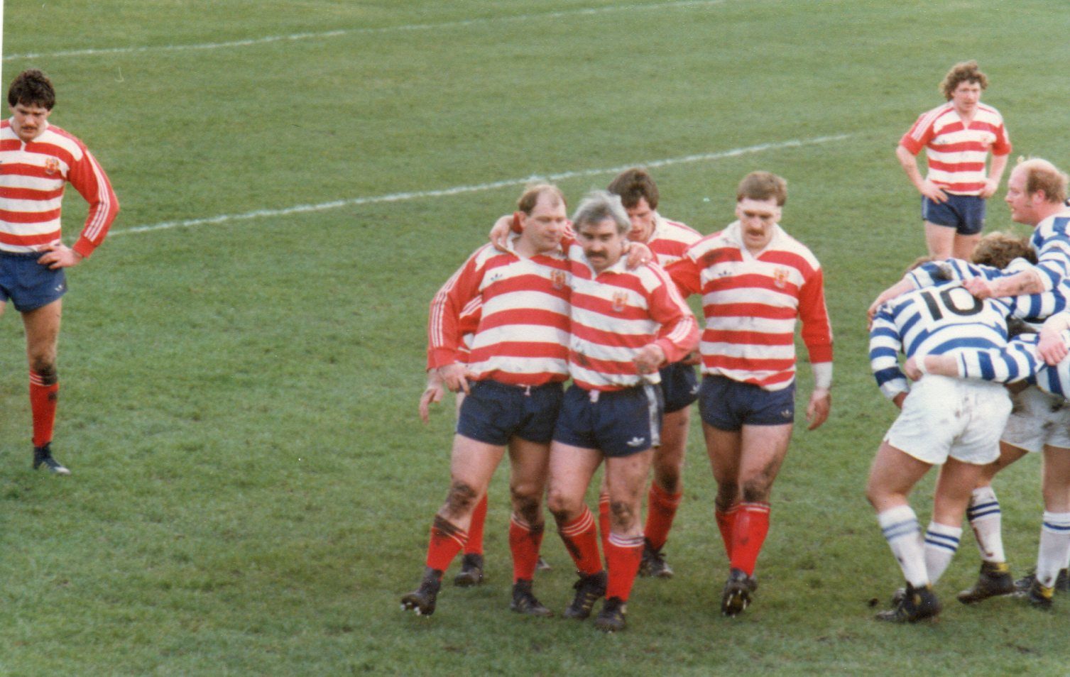 Oldham v Halifax (Worrall, Morgan, McCurrie, Goodway, Jones and Bishop) - March 20th 1983.