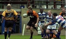 Jon Goddard breaks clear - April 18th 2004.