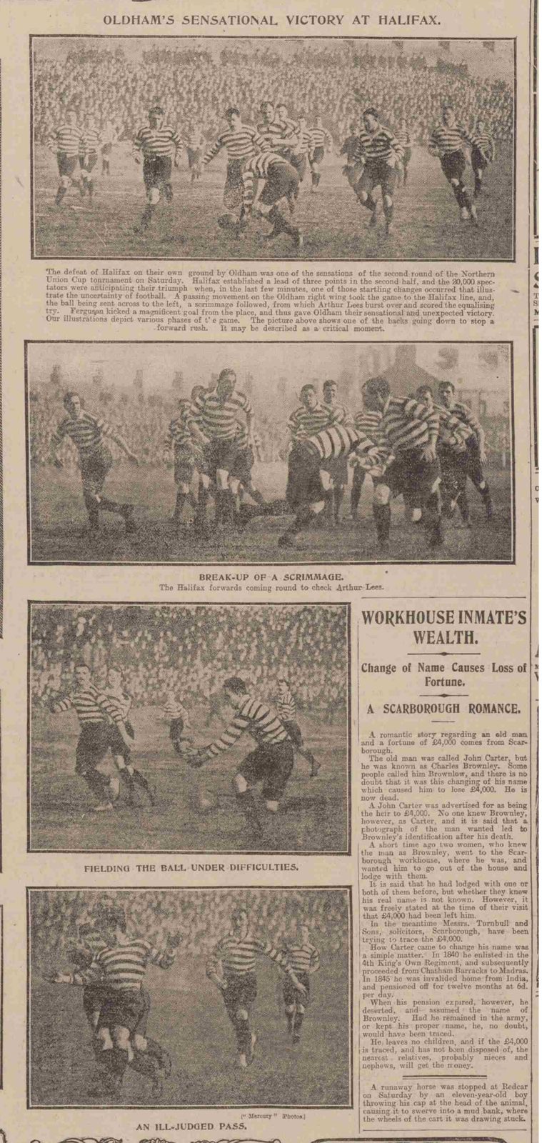 Halifax v Oldham, 23 March 1907