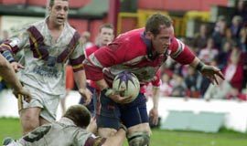 David GIbbons in action v Huddersfield - May 12th 2002.