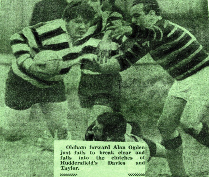 Oldham v Huddersfield, 10 January 1970