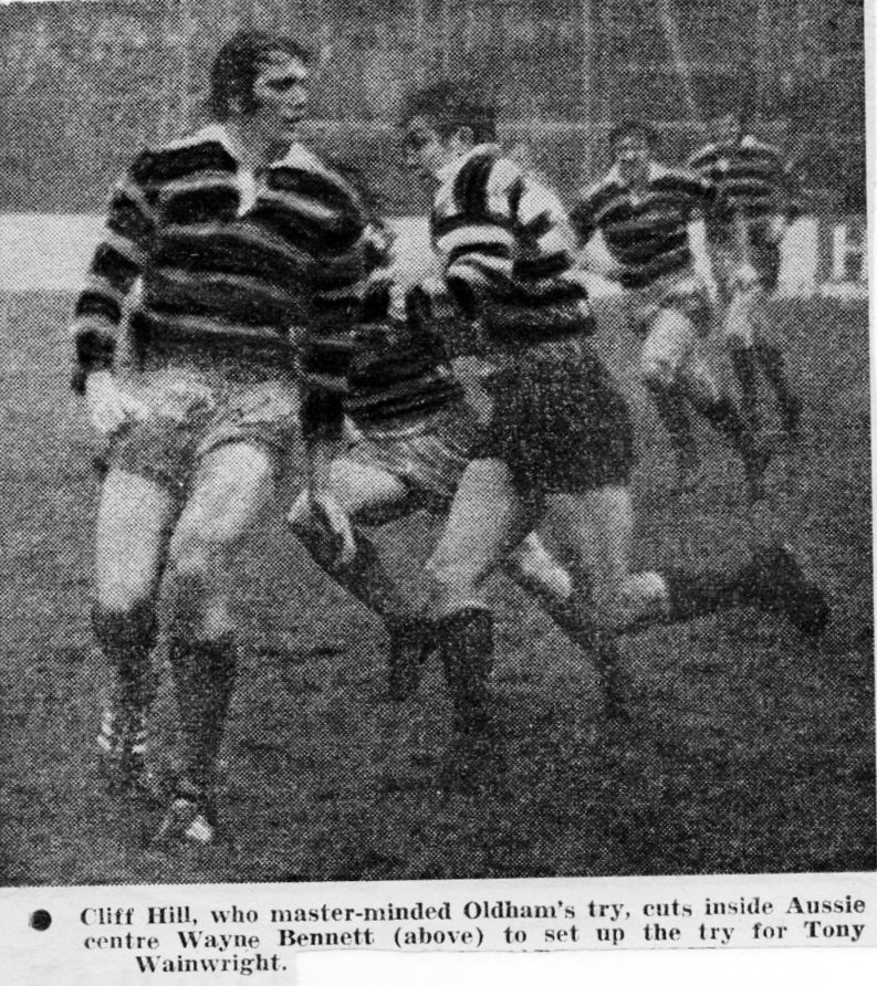Oldham v Huddersfield, 4 November 1972