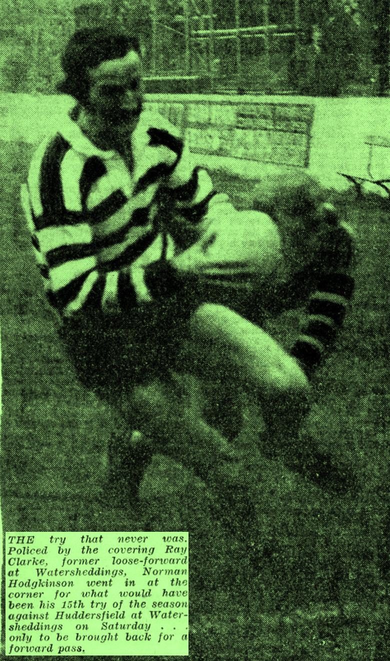 Oldham v Huddersfield, 4 November 1972