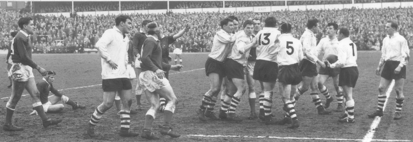 Flashpoint: Harry Major squares up to Harry Poole - April 15th 1964.