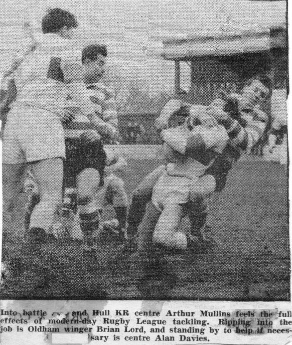 Oldham v Hull Kingston Rovers, 18 February 1961