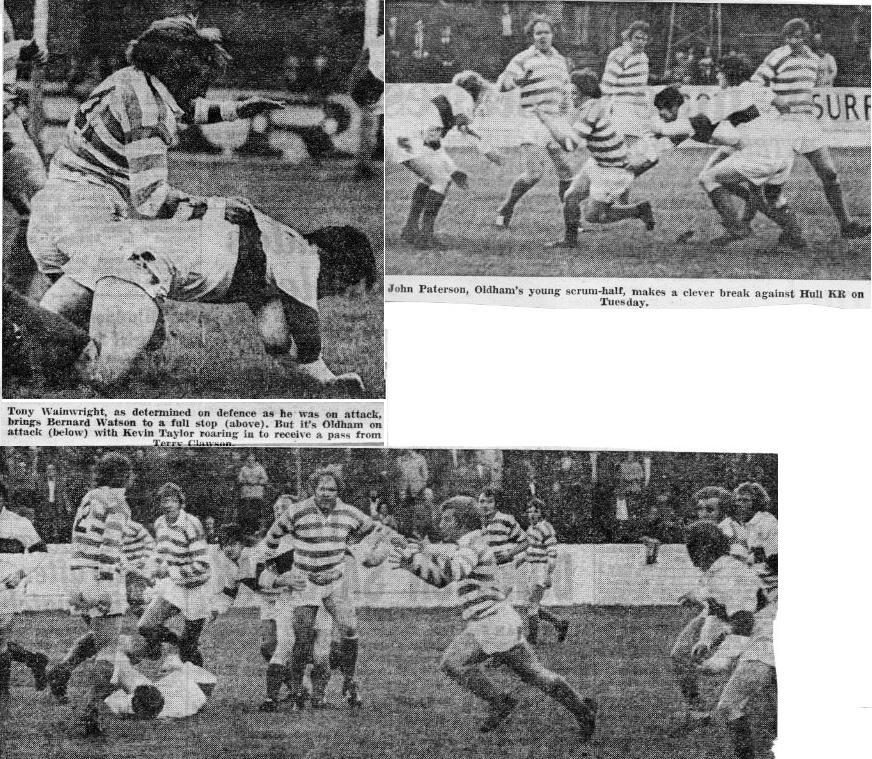 Oldham v Hull Kingston Rovers, 10 September 1974