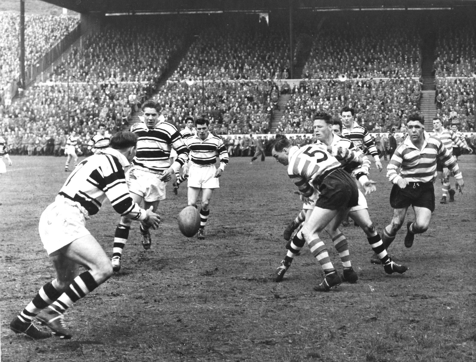 Oldham v Hull Champ Final at Odsal - May 18th 1957.
