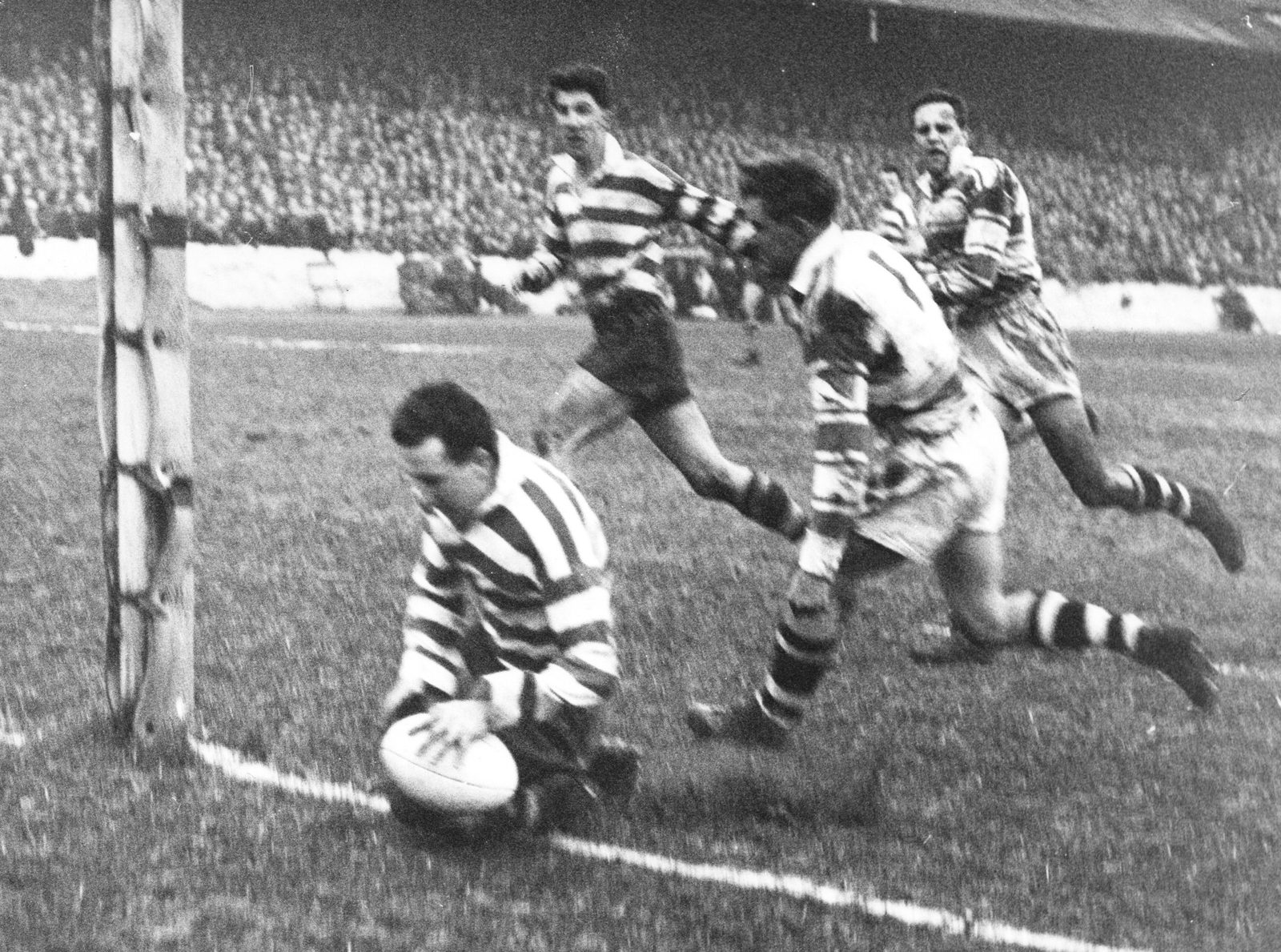 Pitchford scores v Hull - April 16th 1958.