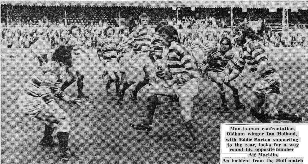 Oldham v Hull FC, 12 October 1974