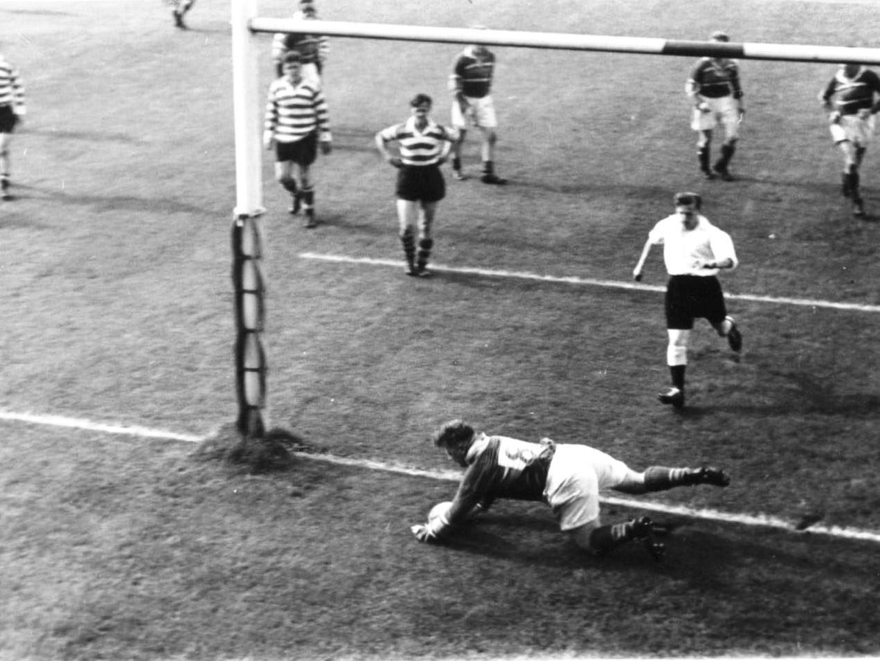 Hatfield scores for Hunslet at Watersheddings - Sep 3rd 1955.