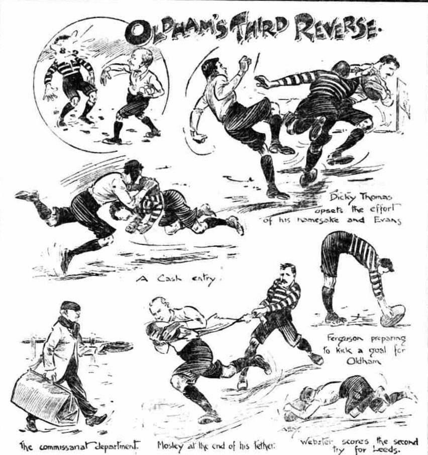 Oldham v Leeds, 26 November 1904