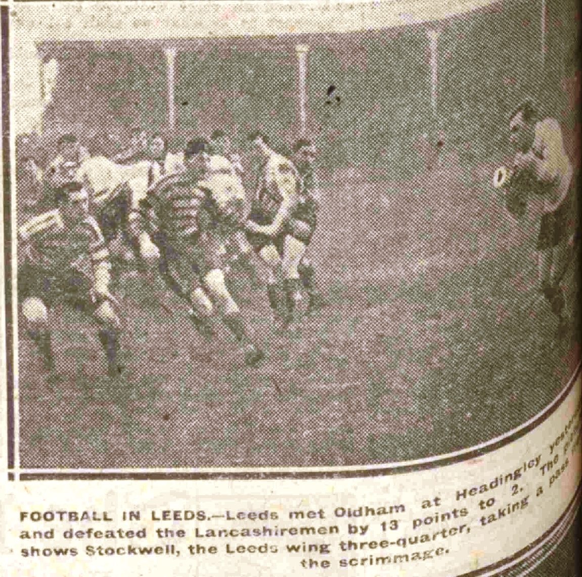 Leeds v Oldham, 19 November 1919