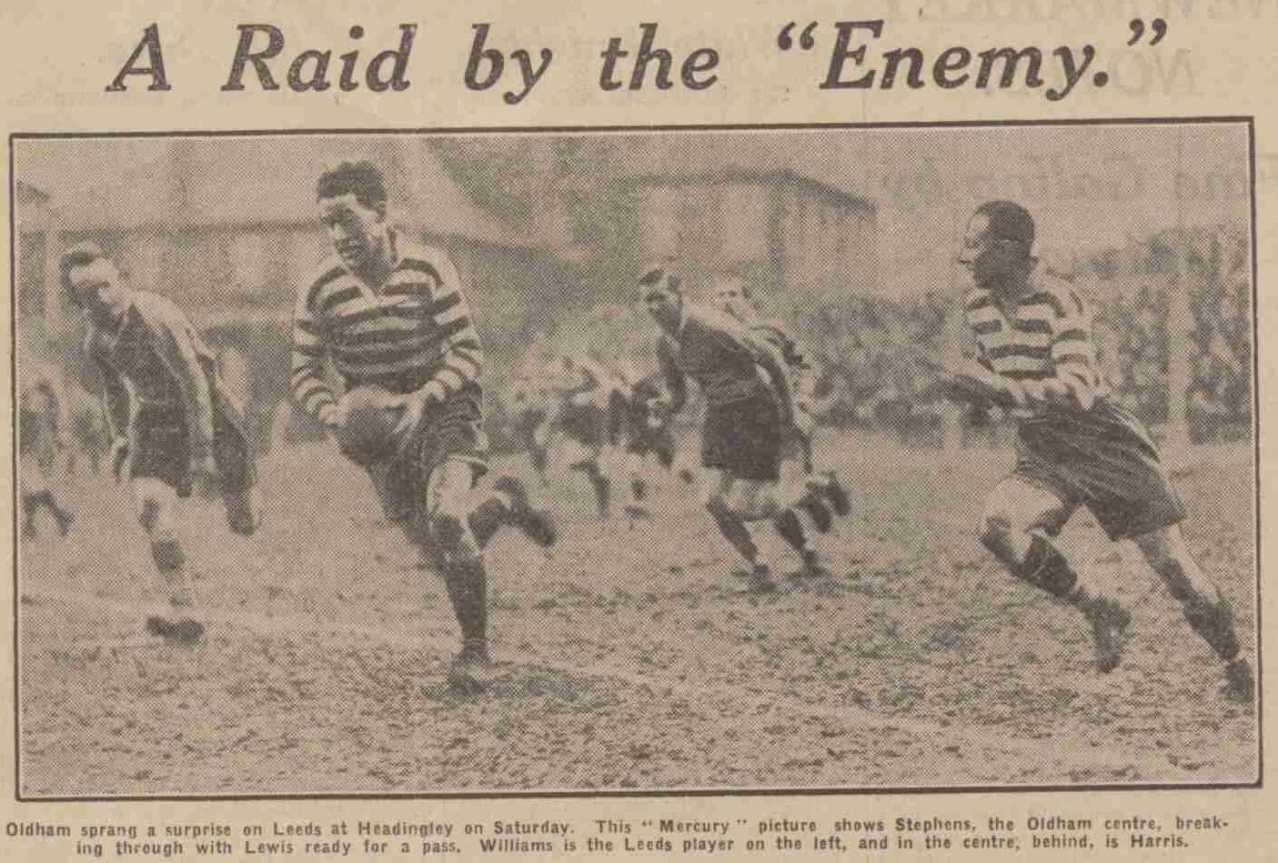 Leeds v Oldham, 2 April 1932