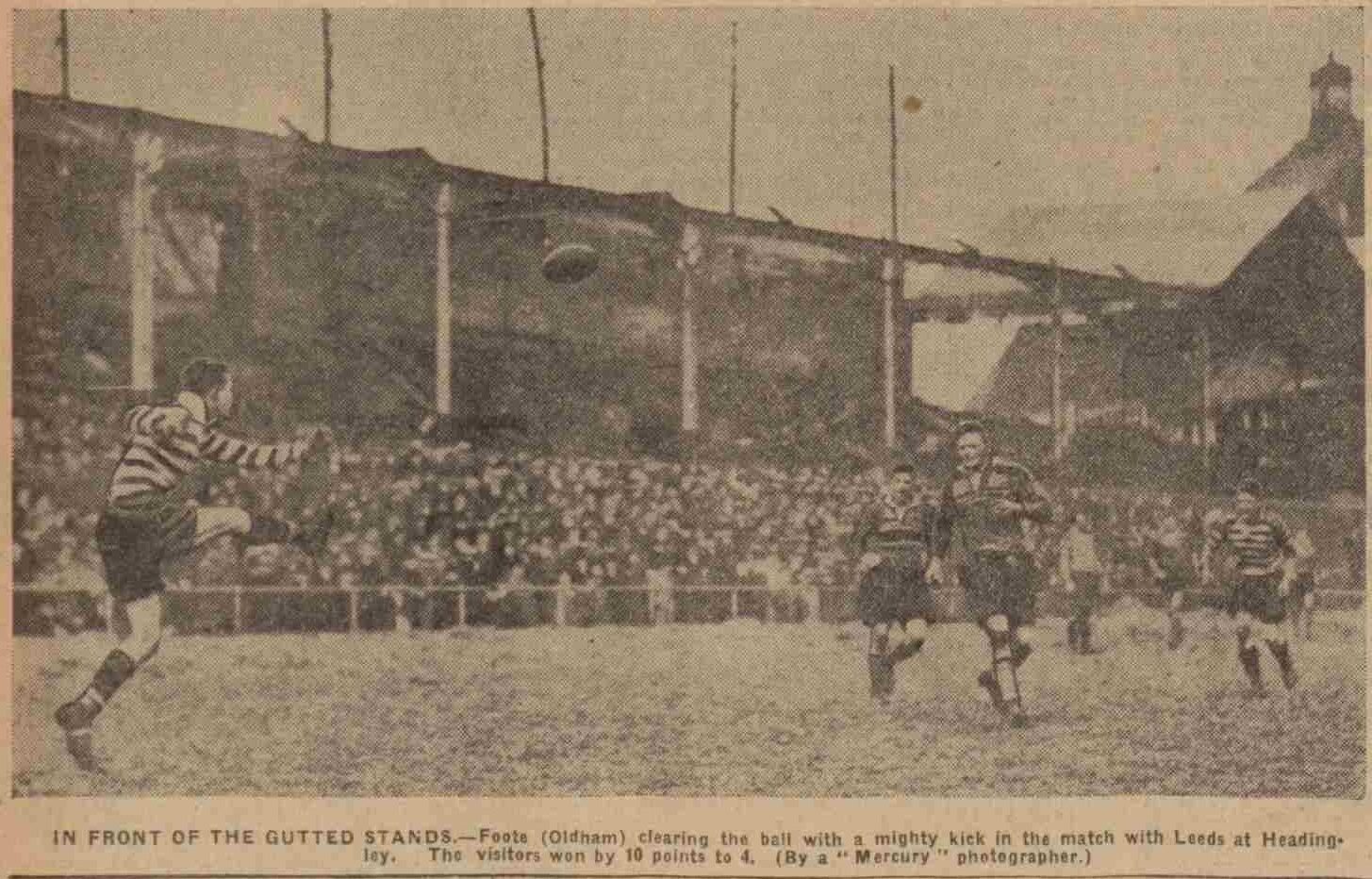 Leeds v Oldham, 2 April 1932