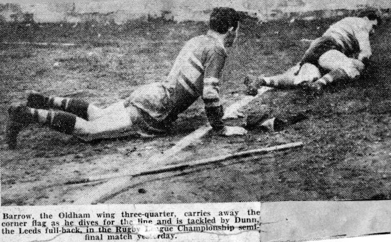 Oldham v Leeds, 23 April 1955