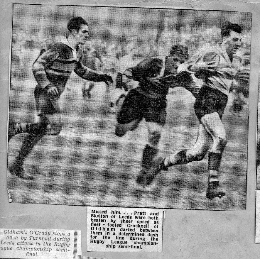 Oldham v Leeds, 23 April 1955