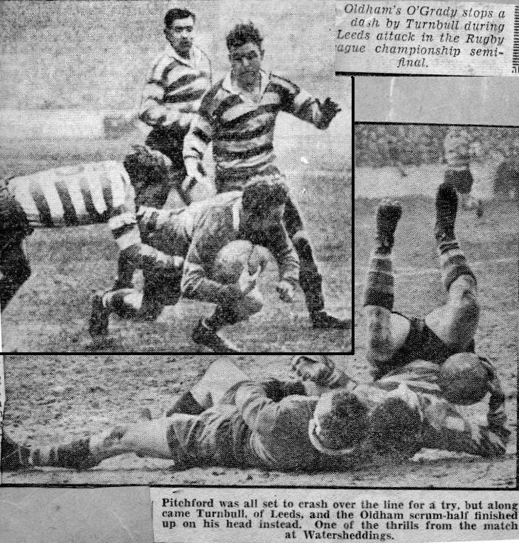 Oldham v Leeds, 23 April 1955