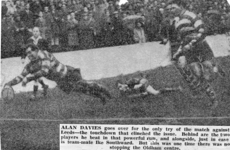 Oldham v Leeds, 3 December 1960