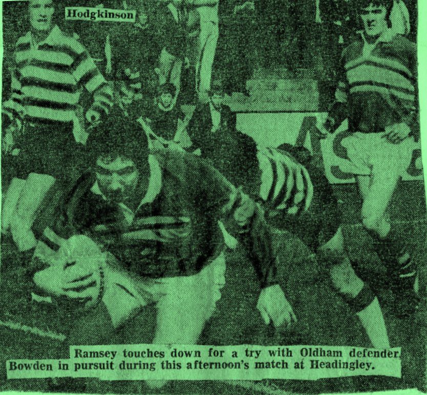 Leeds v Oldham, 11 September 1971