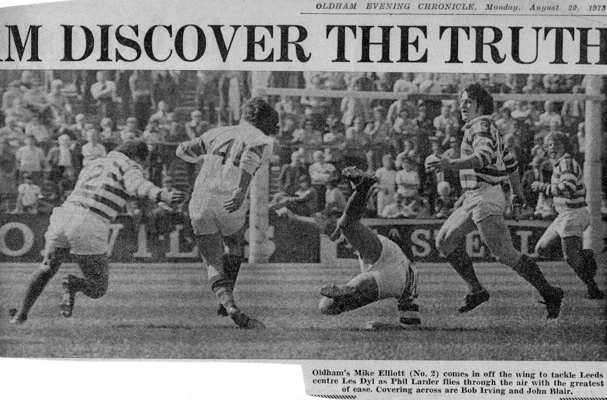 Leeds v Oldham, 18 August 1973