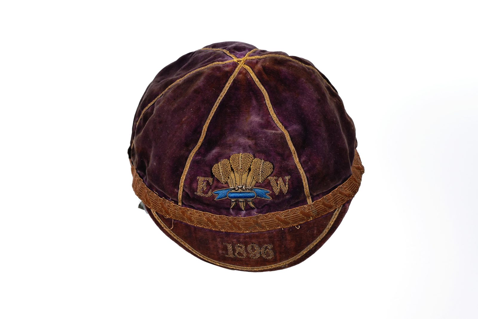 R.L. (Dickie) Thomas - Welsh trial cap 1896.